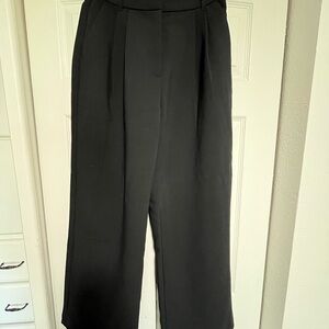 Abercrombie & Fitch Black Wide Leg Pants